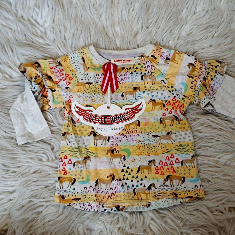 Paperwings printed shirt